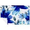 BestIdeas Blue Flower Watercolor Print Soft Warm Throw Blanket for Bed, Couch, Sofa, Picnic, Camping and Beach, 150 x 100 cm view 1