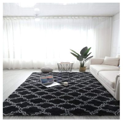 WWYL Living Room Rugs, Super Soft and Fluffy Faux Sheepskin Rugs, Non-Slip Yoga Mats and Plush Rugs for Kids' Room Decor, Bedside Rugs (A-15, 60 x 160 cm)