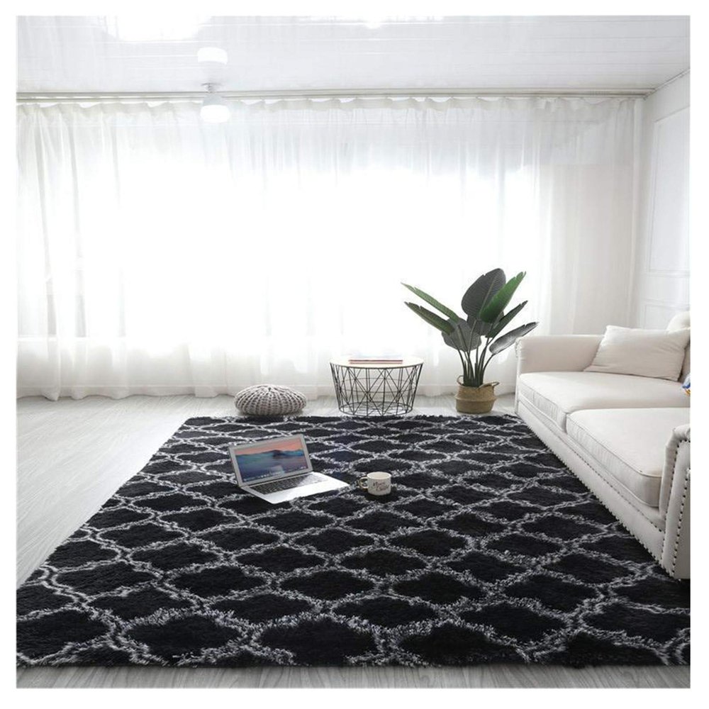 WWYL Living Room Rugs, Super Soft and Fluffy Faux Sheepskin Rugs, Non-Slip Yoga Mats and Plush Rugs for Kids' Room Decor, Bedside Rugs (A-15, 60 x 160 cm)