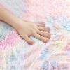 WWYL Living Room Rugs, Super Soft and Fluffy Faux Sheepskin Rugs, Non-Slip Yoga Mats and Plush Rugs for Kids' Room Decor, Bedside Rugs (A-15, 60 x 160 cm) view 4