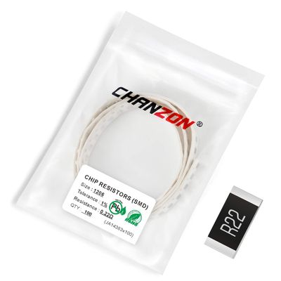 Chanzon 100-Piece 1206 SMD Resistor 0.22 Ohm, 1/4W, 1% Tolerance