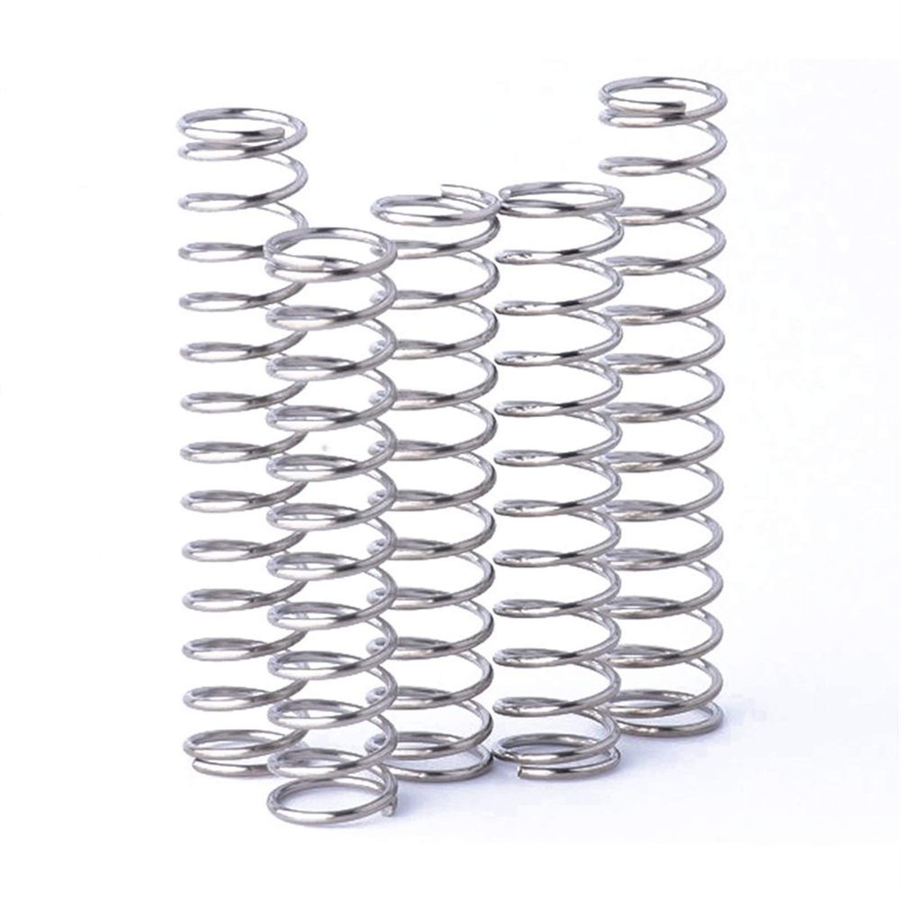 TANGJIANCHENG Stainless Steel Compression Return Spring, 2.0 mm Wire Diameter, 13 mm Diameter, Size: 30 mm, 4 Pieces