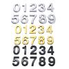 Geeyu ZHaonan Modern House Number 6, 5 cm Self-Adhesive, Silver view 4