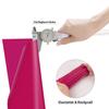 Zwanzer Textile Vinyl 30.5 cm x 3.66 m, Rose Red Iron-On Vinyl view 3