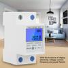 DDM15SD LCD Digital Energy Meter, 220/230 V, 5(80) A, Single-Phase DIN Rail view 2