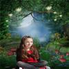 Avezano Enchanted Forest Big Tree and Mushroom Photo Backdrop, 1.2 x 1.8 m view 2