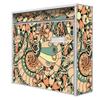 banjado Burg-Wächter Mailbox with Flower 3 Design, 32 x 36 x 10 cm, Without Newspaper Compartment view 1