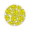 MONTOJ Coasters with Happy or Sad Faces view 1