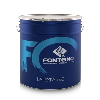 Latex Paint White Interior Paint – Washable Wall and Ceiling Paint for Living Spaces and Kitchens, Breathable, Solvent-Free, Satin-Matte, 5 L