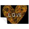 BestIdeas Love Hearth Soft Warm Cozy Throw Blanket, 150 x 100 cm view 1