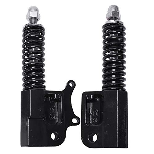 QSCTYG Mountain Bike Shock Absorber, 10-Inch Electric Scooter Spring Damper, 140 mm Disc Brake, Black
