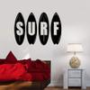 NSRJDSYT Surfboard Wall Decal Vinyl Ocean Surfing Sport Boys' Bedroom Home Decor Wall Sticker Removable Art Wallpaper Wall Mural 56x77cm view 1