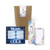 6 Battleship Game Pads + 6 Notepads + 6 Bookmarks + 6 Gift Bags + 6 Horse Stickers for Girls’ Birthday Party Favors view 1