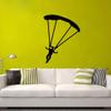 Parachute Sport Wall Sticker for Living Room or Bedroom, Personalized PVC, 45.2 × 60 cm view 2