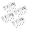 4-Pack 3-Inch Door Bolts, Stainless Steel Slide Latches view 1