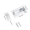 4-Pack 3-Inch Door Bolts, Stainless Steel Slide Latches view 2