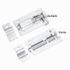 4-Pack 3-Inch Door Bolts, Stainless Steel Slide Latches view 4