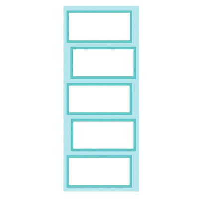 Briartw Slim Offset Rectangle Dies for Card Making and Scrapbooking