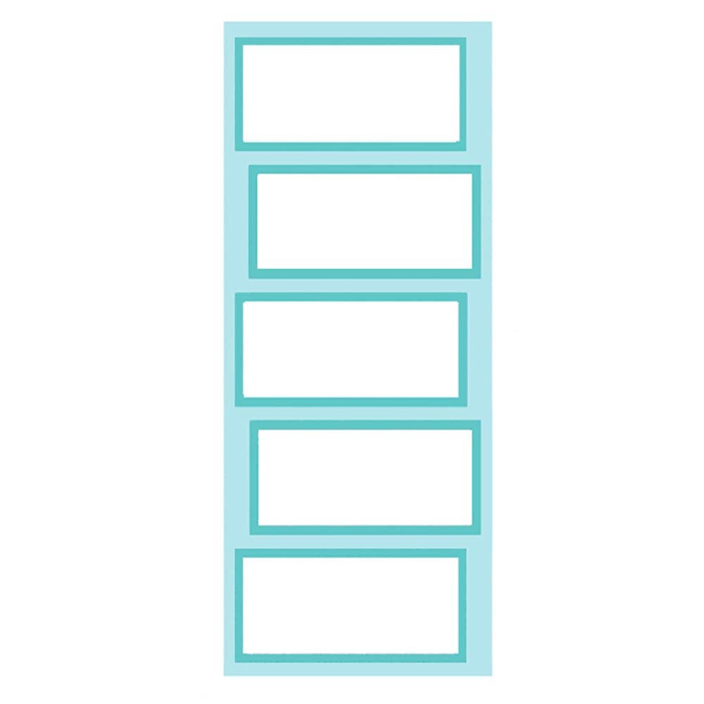 Briartw Slim Offset Rectangle Dies for Card Making and Scrapbooking