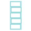 Briartw Slim Offset Rectangle Dies for Card Making and Scrapbooking view 1