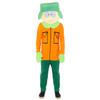 Amscan Adult Kyle from South Park Costume, Fleece Jumpsuit with Attached Mittens and Mask view 1