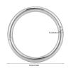 HERCHR 3.9-Inch Cow Nose Ring, Stainless Steel Livestock Veterinary Tool view 3