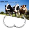 HERCHR 3.9-Inch Cow Nose Ring, Stainless Steel Livestock Veterinary Tool view 4