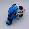 YGLONG Kids' Latex Goalkeeper Gloves with Finger Protection, Orange, Size 6 view 3