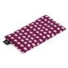 Yoga Studio Organic Eye Pillow, 23 x 13 cm, Flaxseed-Filled Cotton, for Tired Eyes, Relaxation and Headaches (Purple Elephant) view 1
