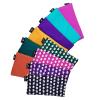 Yoga Studio Organic Eye Pillow, 23 x 13 cm, Flaxseed-Filled Cotton, for Tired Eyes, Relaxation and Headaches (Purple Elephant) view 4