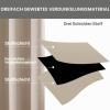 CUCRAF Blackout Curtains with Grommets, 2-Piece Set, H245 x W140 cm, Beige view 2