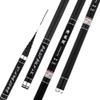 QSCTYG High-Quality Super-Light Hard Carbon Fiber Telescopic Fishing Rod, Black, 5.4 m view 2