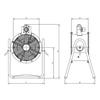 Sodeca 1005874 Spiral Fan, White/Orange view 2