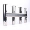 Wall-Mounted 316 Stainless Steel Rod Holder, 4 Tubes view 4