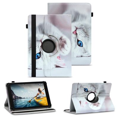 Tablet Protective Case Compatible with Tabwee T80 / T90 / W90 (2025), 11-Inch, 360° Rotating Faux Leather Cover with Stand