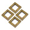 4-Pack Stainless Steel Furniture Legs, Bronze (20 mm) view 1