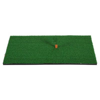 Green Nylon Golf Practice Putting Mat, Portable for Indoor and Outdoor Use