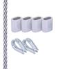 Seilwerk STANKE Trellis Support, Curtain Wire, Railing & Theft Protection, 50 m, 3 mm view 2