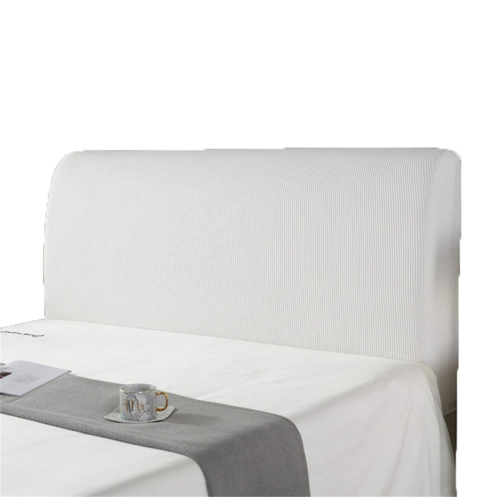 BEDSETS Stretch Headboard Cover, Dustproof Solid-Color Bed Headboard Slipcover