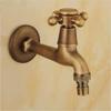 Copper Washing Machine Faucet, Retro Mop/Pool Tap, Single Cold, Long Faucet view 1