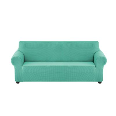 WWYL Sofa Cover for 1/2/3-Seater Sofas, Stretch Slipcover, Blue, 3-Seater