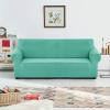WWYL Sofa Cover for 1/2/3-Seater Sofas, Stretch Slipcover, Blue, 3-Seater view 2