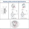 Pilang Zxxin HTD 5M Timing Pulley, 22 Teeth, for 15/20 mm Belts view 3