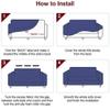 Stretch Velvet Sofa Slipcover with Non-Slip Fit view 3