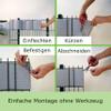 workingHOUSE Green Polyrattan Privacy Strips for Double Wire Mesh Fences view 3