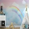 Muralo Non-Woven Photo Wallpaper 360 x 240 cm, Fairy-Tale Rainbow Sky for Kids' Room view 3