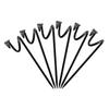 Achla Designs Hose Guides with Leaf Ends, 6-Pack view 1