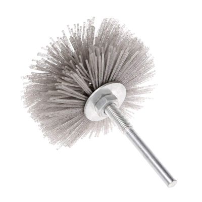 LIANYG 2-Piece Aluminum Oxide Wire Polishing Brush, 240 Grit