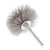 LIANYG 2-Piece Aluminum Oxide Wire Polishing Brush, 240 Grit view 1