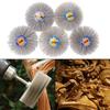 LIANYG 2-Piece Aluminum Oxide Wire Polishing Brush, 240 Grit view 3